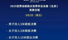 爱游戏:爱游戏APP下载:全红婵2025北京跳水世界杯总决赛赛程时间 女子10米跳台比赛时间